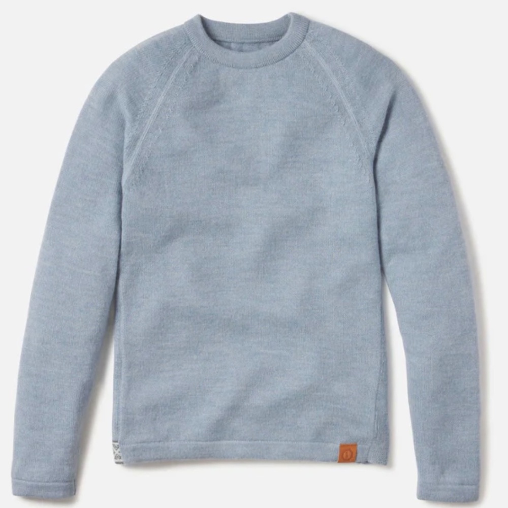 PAKA The Original Unisex Crew Small Pale Blue